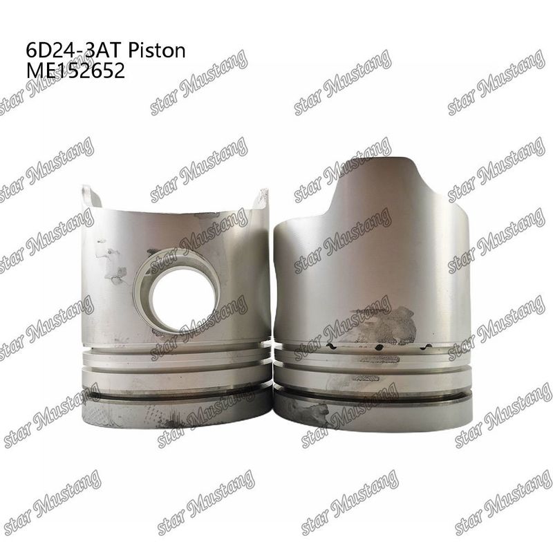 6D24-3AT 엔진 피스톤 챔버 크기 66mm 3.3Kx3x4mm ME152652 미쓰비시 엔진 예비 부품