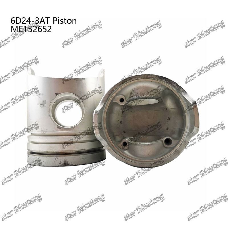 6D24-3AT 엔진 피스톤 챔버 크기 66mm 3.3Kx3x4mm ME152652 미쓰비시 엔진 예비 부품