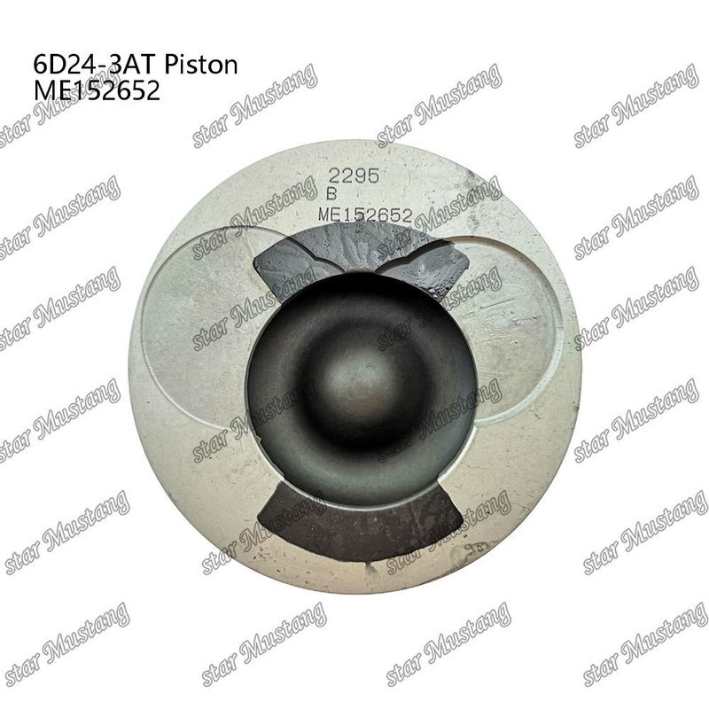 6D24-3AT 엔진 피스톤 챔버 크기 66mm 3.3Kx3x4mm ME152652 미쓰비시 엔진 예비 부품