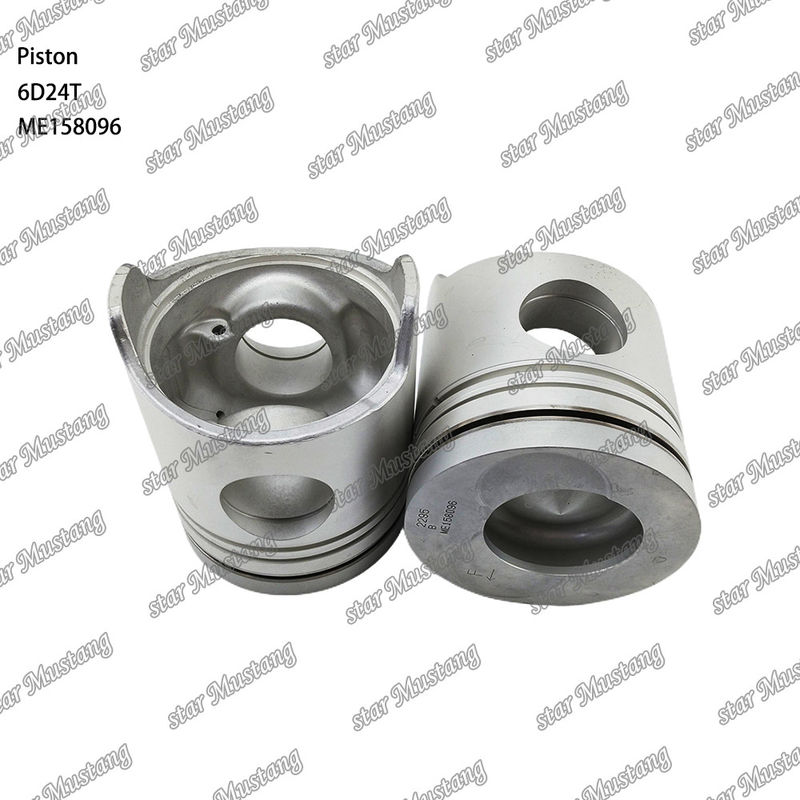 6D24T 엔진 피스톤 챔버 크기 69mm 3.3Kx3x4mm ME158096 미쓰비시 엔진 예비 부품