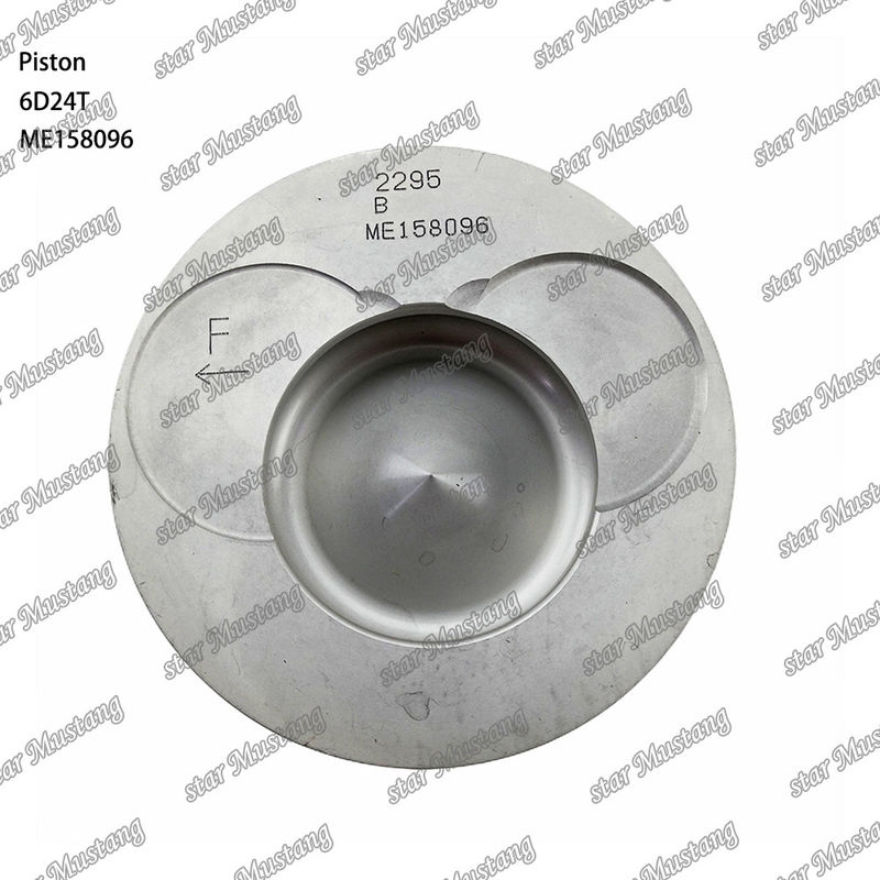 6D24T 엔진 피스톤 챔버 크기 69mm 3.3Kx3x4mm ME158096 미쓰비시 엔진 예비 부품