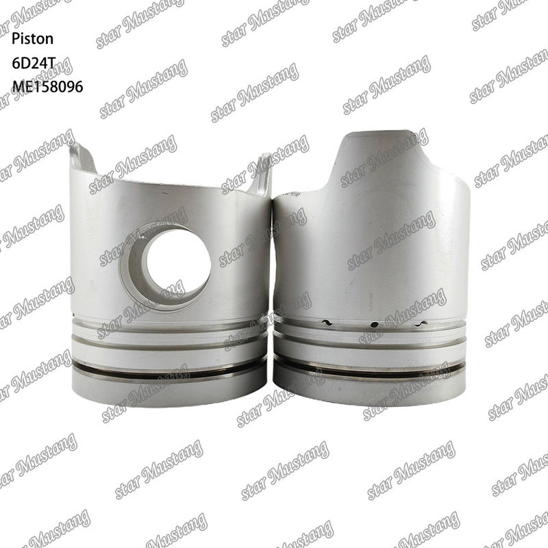 6D24T 엔진 피스톤 챔버 크기 69mm 3.3Kx3x4mm ME158096 미쓰비시 엔진 예비 부품