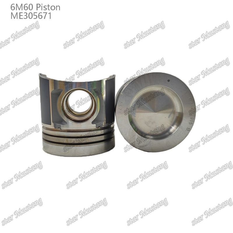 6M60 엔진 피스톤 챔버 크기 79mm ME305671 미쓰비시 엔진 예비 부품