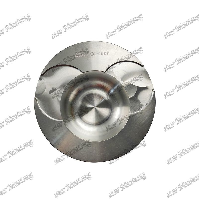 피스톤 D2366 톱니 바닥 65.02501-0031 Doosan 디젤 엔진 수리 부품