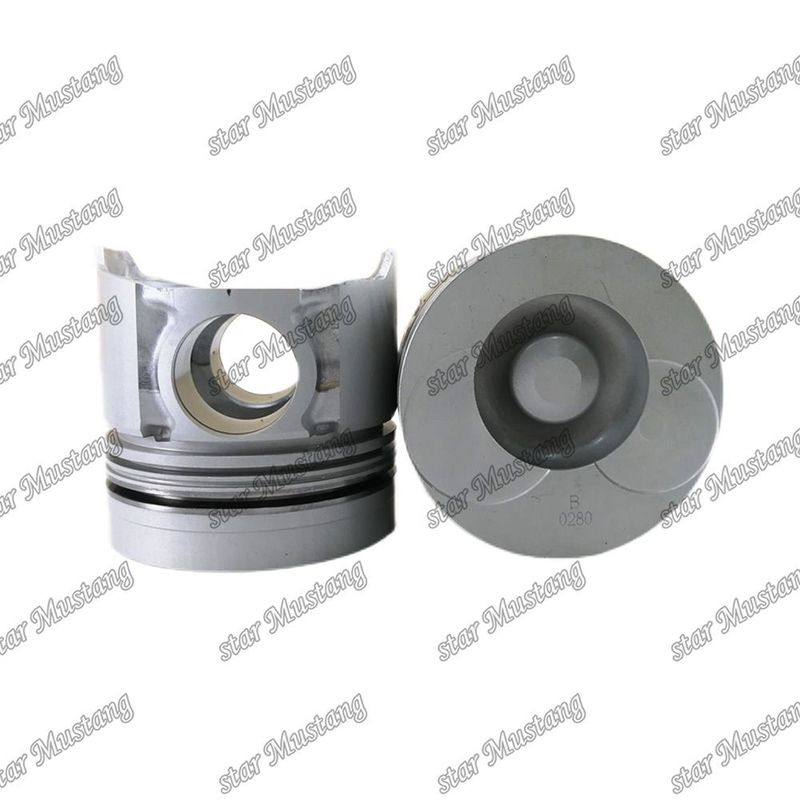 피스톤 DB58 DH220-5 핀홀 36mm 연소실 54mm 65.02501-0280 Doosan 디젤 엔진 수리 부품