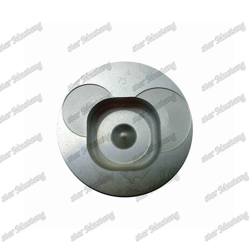 피스톤 DB58 평면 바닥 35mm 핀 구멍 연소 챔버 54mm 65.02501-0153 Doosan 디젤 엔진 수리 부품을 위해