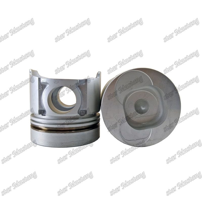 피스톤 DB58 평면 바닥 35mm 핀 구멍 연소 챔버 54mm 65.02501-0153 Doosan 디젤 엔진 수리 부품을 위해