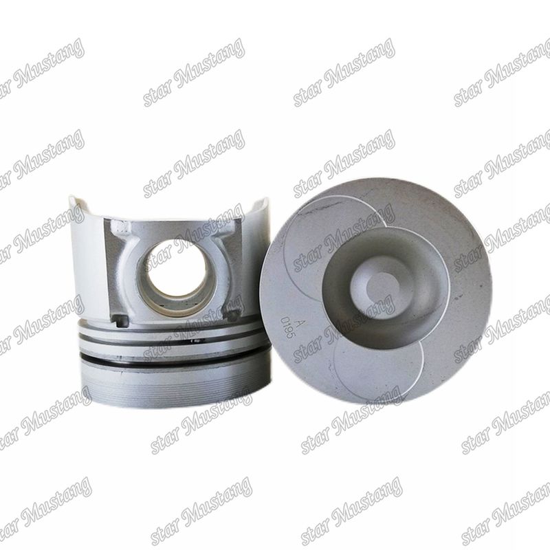 피스톤 DB58 둥근 바닥 35mm 핀 홀 연소 챔버 54mm 65.02501-0195 Doosan 디젤 엔진 수리 부품