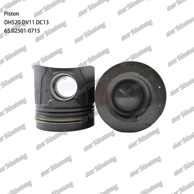 피스톤 DH520 DV11 DC13 65.02501-0715 Doosan 디젤 엔진 수리 부품