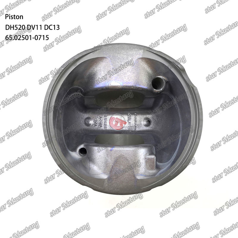 피스톤 DH520 DV11 DC13 65.02501-0715 Doosan 디젤 엔진 수리 부품