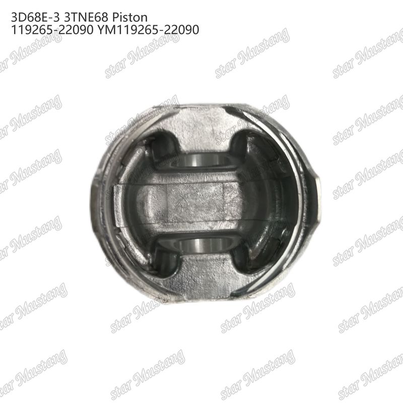 피스톤 3D68E-3 3TNE68 높이 53mm 119265-22090 YM119265-22090 Yanmar 디젤 엔진 수리 부품