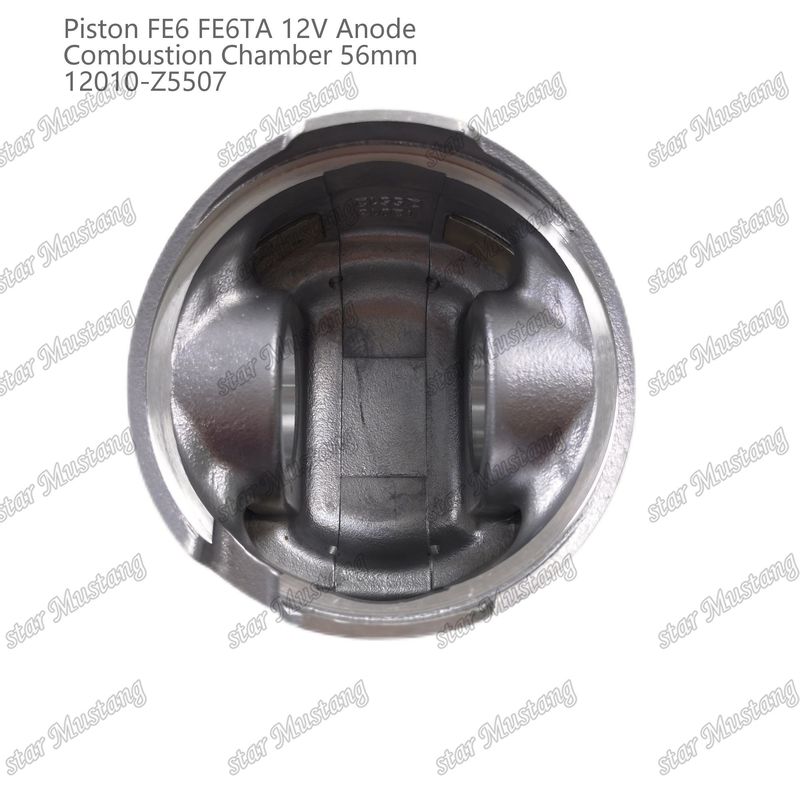 FE6 FE6TA 엔진 피스톤12V 챔버 크기 56mm 2.5x2x4mm 12010-Z5507 닛산 엔진 예비 부품