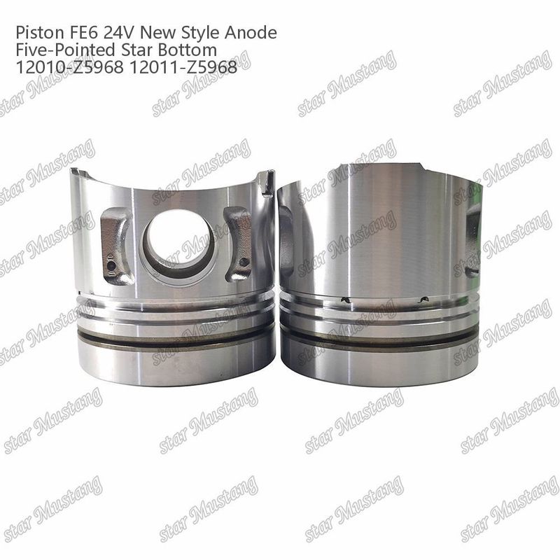 FE6T 엔진 피스톤 24V 신형 2.5x2x4mm 12011-Z5776 12011-Z5506 12011-Z5968 닛산 엔진 예비 부품