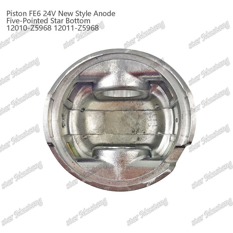 FE6T 엔진 피스톤 24V 신형 2.5x2x4mm 12011-Z5776 12011-Z5506 12011-Z5968 닛산 엔진 예비 부품