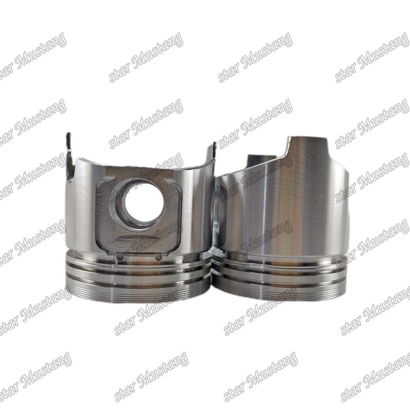 피스톤 3D84-5 3D84E-5 S3D84-5 PC30-2 WA30-5 41.3mm YM129004-22080 Yanmar 디젤 엔진 수리 부품