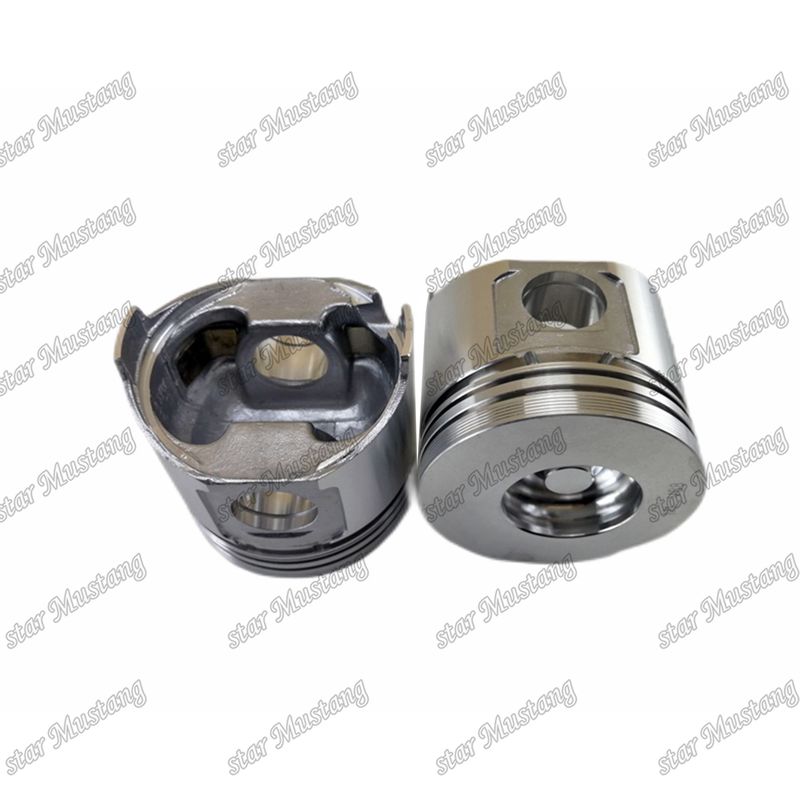 피스톤 3D88E-5 3D88E-6 4D88E-5 3TNV88 4TNV88 챔버 사이즈 43mm 129005-22080 Yanmar 디젤 엔진 수리 부품