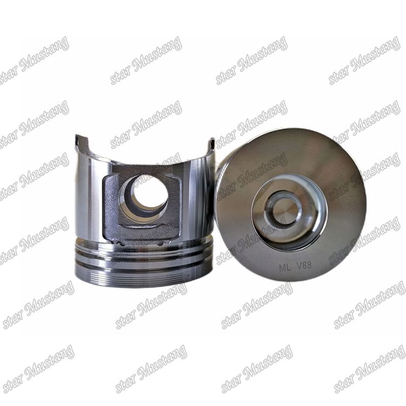 피스톤 3D88E-5 3D88E-6 4D88E-5 3TNV88 4TNV88 챔버 사이즈 43mm 129005-22080 Yanmar 디젤 엔진 수리 부품