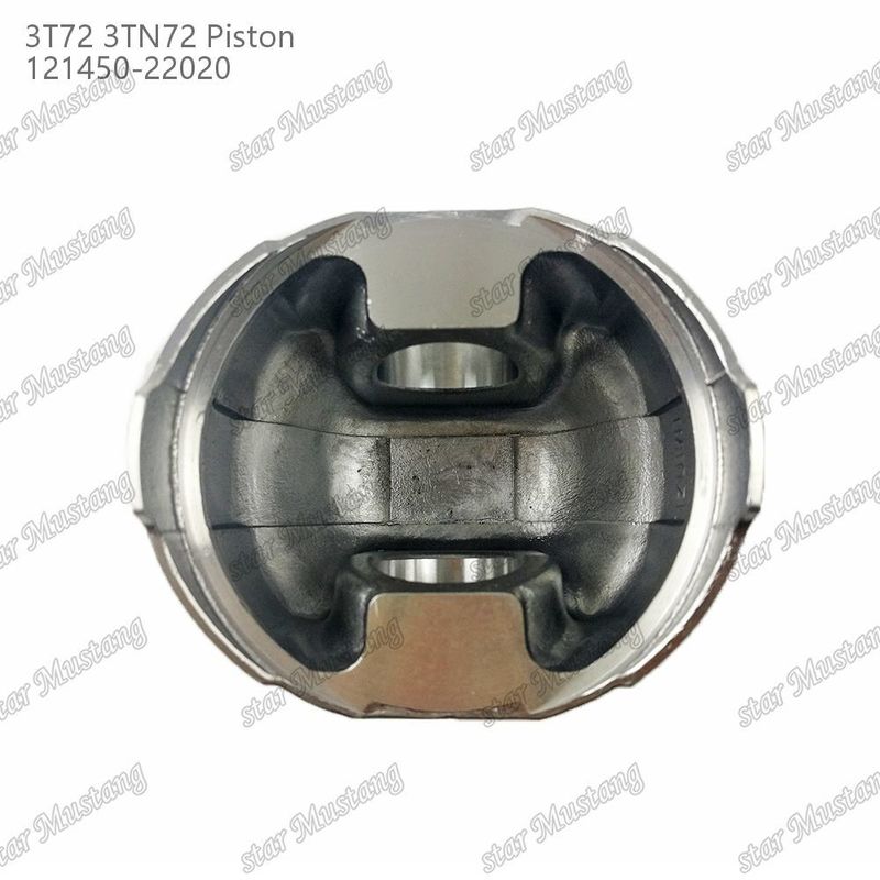 피스톤 3TN72 3T72 평면 바닥 65.5mm 높이 121450-22020 Yanmar 디젤 엔진 수리 부품