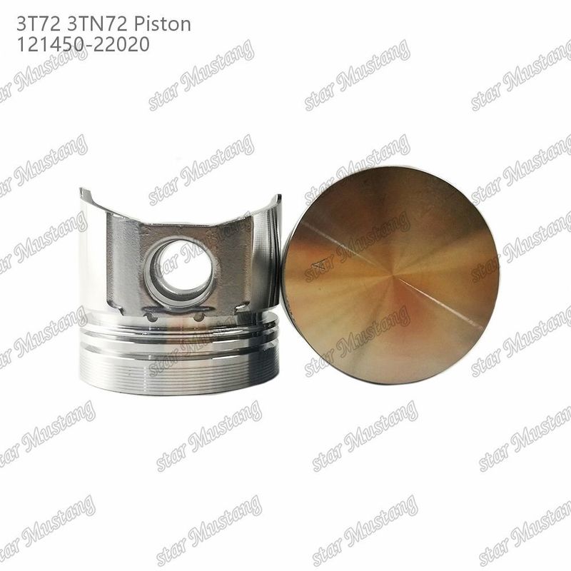피스톤 3TN72 3T72 평면 바닥 65.5mm 높이 121450-22020 Yanmar 디젤 엔진 수리 부품