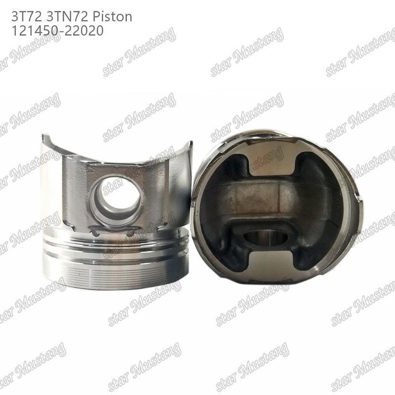 피스톤 3TN72 3T72 평면 바닥 65.5mm 높이 121450-22020 Yanmar 디젤 엔진 수리 부품