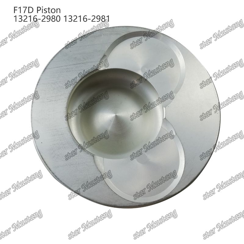 피스톤 F17D 연소실 69mm 13216-2980 13216-2981 히노 디젤 엔진 수리 부품