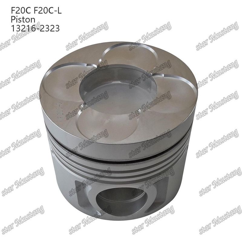 피스톤 F20C-L 평면 바닥 13216-2323 Hino 디젤 엔진 수리 부품
