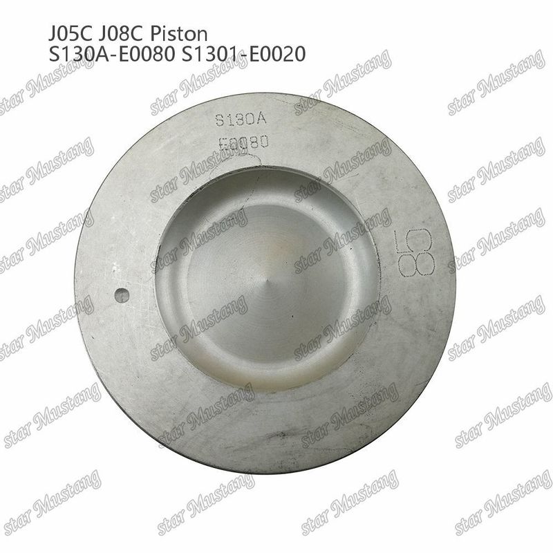 피스톤 J05C J08C 구리 장갑 65mm 연소 챔버 내부 냉각 S130A-E0080