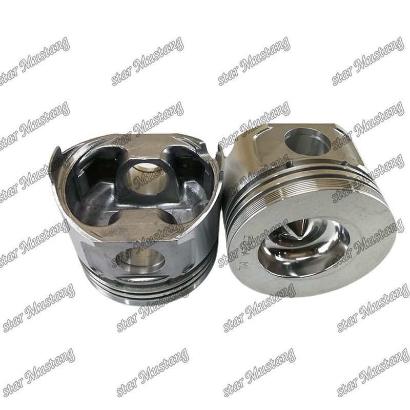 피스톤 3TNE82A 71mm 높이 연소 방실 44mm 119813-22080 Yanmar 디젤 엔진 수리 부품