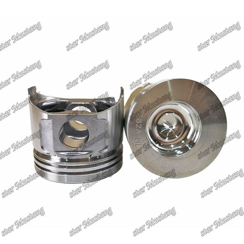 피스톤 3TNE82A 71mm 높이 연소 방실 44mm 119813-22080 Yanmar 디젤 엔진 수리 부품