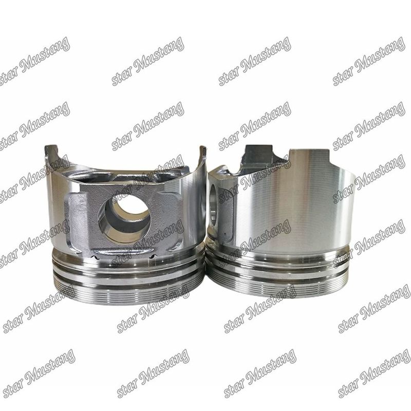 피스톤 3TNE82A 71mm 높이 연소 방실 44mm 119813-22080 Yanmar 디젤 엔진 수리 부품
