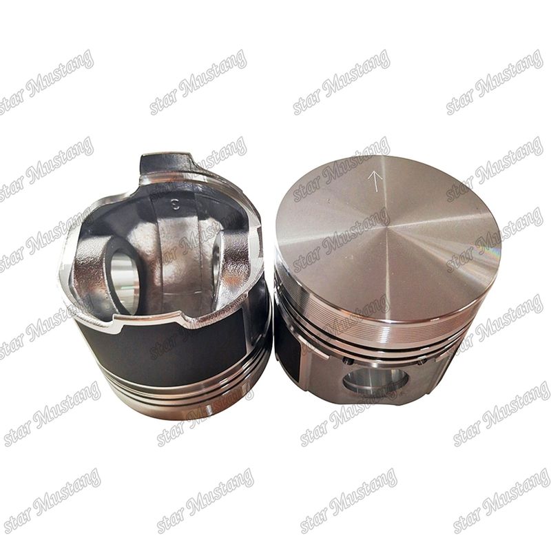 피스톤 HD019 3TN75 119810-22080 YM119810-22080 Yanmar 디젤 엔진 수리 부품을 위한 평면 바닥