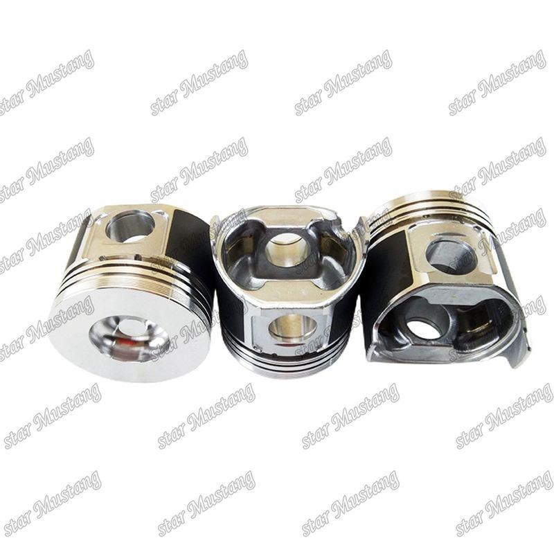 피스톤 S4D84E-5 4TNV84 높이 84mm 연소실 크기 41.3mm 129508-22080 Yanmar 디젤 엔진 수리 부품