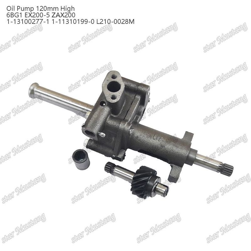 오일 펌프 6BG1 120mm 높이 EX200-5 ZAX200 1-13100277-1 1-13100204-1 Isuzu 엔진 예비 부품