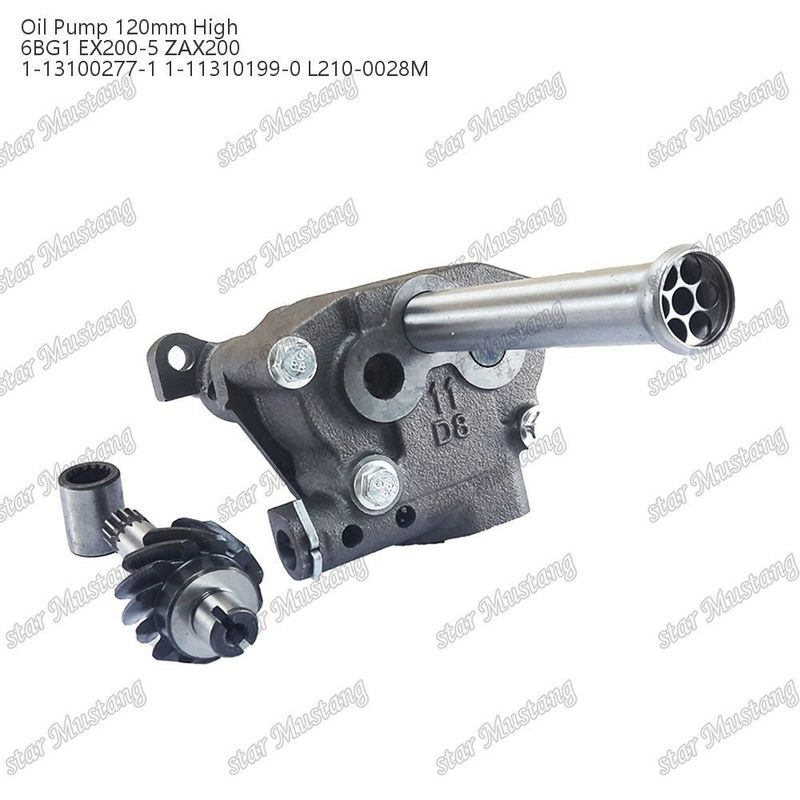 오일 펌프 6BG1 120mm 높이 EX200-5 ZAX200 1-13100277-1 1-13100204-1 Isuzu 엔진 예비 부품