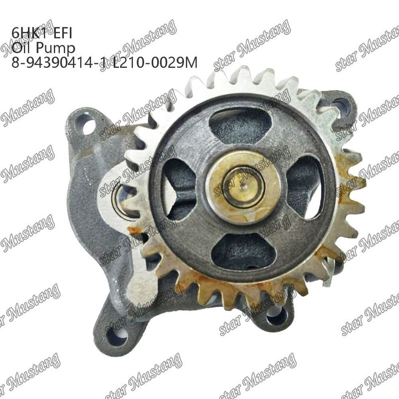 오일 펌프 6HK1 EFI ZAX350 8-94390414-1 L210-0029M Isuzu 엔진 예비 부품