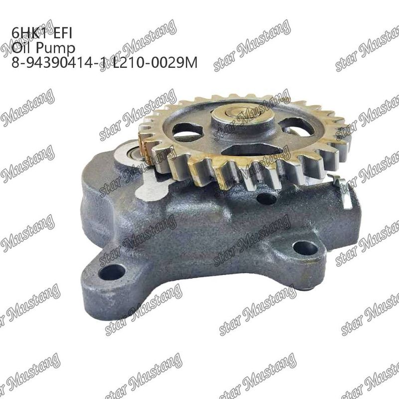 오일 펌프 6HK1 EFI ZAX350 8-94390414-1 L210-0029M Isuzu 엔진 예비 부품