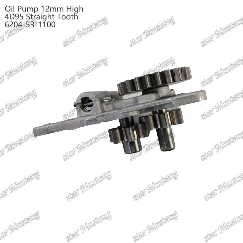 오일 펌프 4D95 12mm 높은 직선 치아 6204-53-1100 Isuzu 엔진 예비 부품