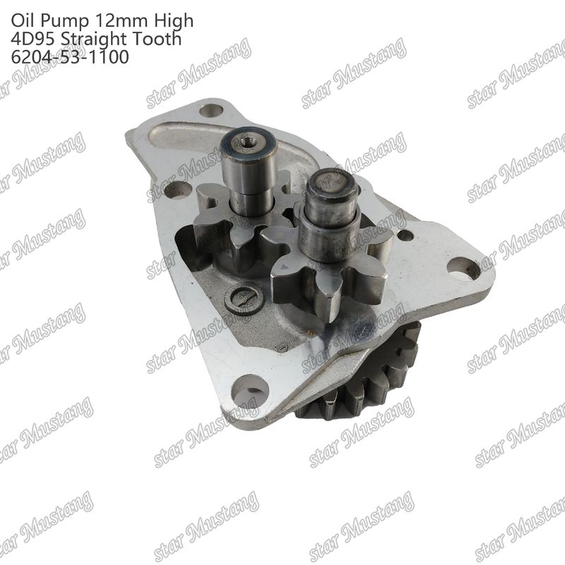 오일 펌프 4D95 12mm 높은 직선 치아 6204-53-1100 Isuzu 엔진 예비 부품