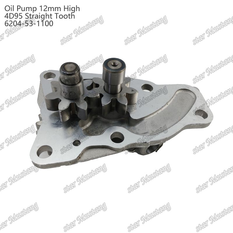 오일 펌프 4D95 12mm 높은 직선 치아 6204-53-1100 Isuzu 엔진 예비 부품