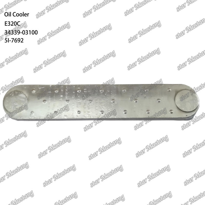 오일 냉각기 E320C 4P 34339-03100 5I-7692 Caterpillar 엔진 예비 부품