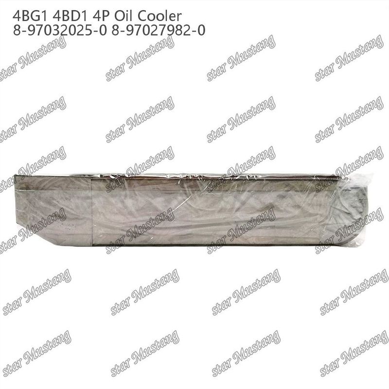 오일쿨러 4BG1 4BD1 4P 8-97032025-0 8-97027982-0 Isuzu 엔진 예비 부품