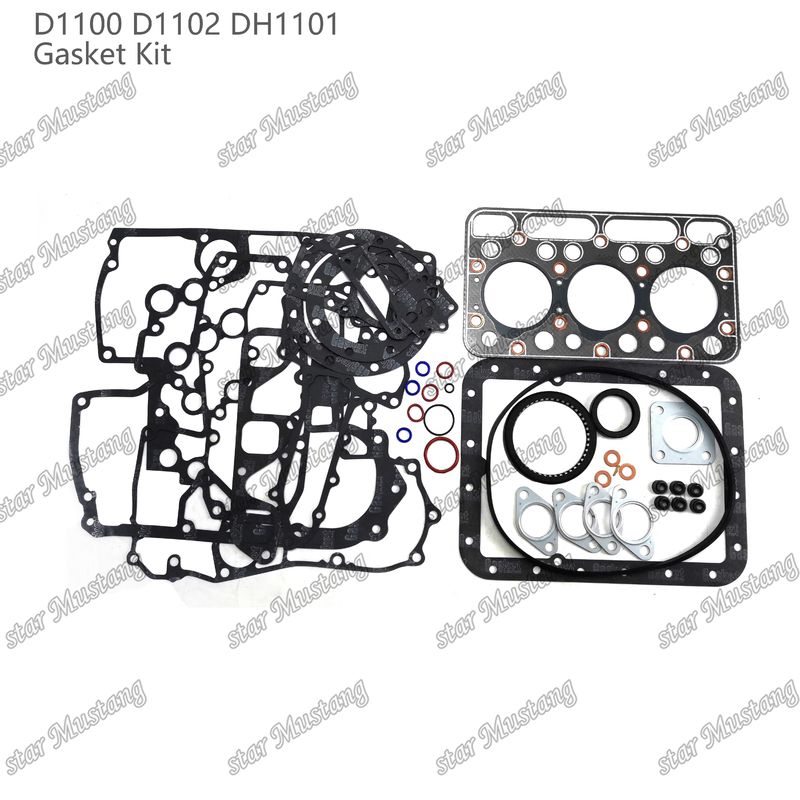 D1100 D1102 DH1101 전체 가스켓 세트 헤드 가스켓 15354-03310 상부 07916-24345 하부 07916-24980 쿠보타에 적합