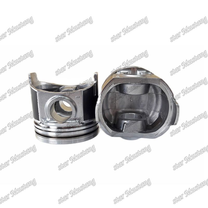 피스톤 V2607 CR 큐보타 엔진 부품을 위한 연소실 45.5mm 1J700-21110