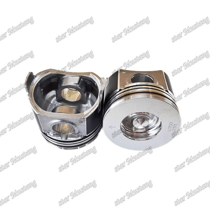 피스톤 V2607 CR 큐보타 엔진 부품을 위한 연소실 45.5mm 1J700-21110