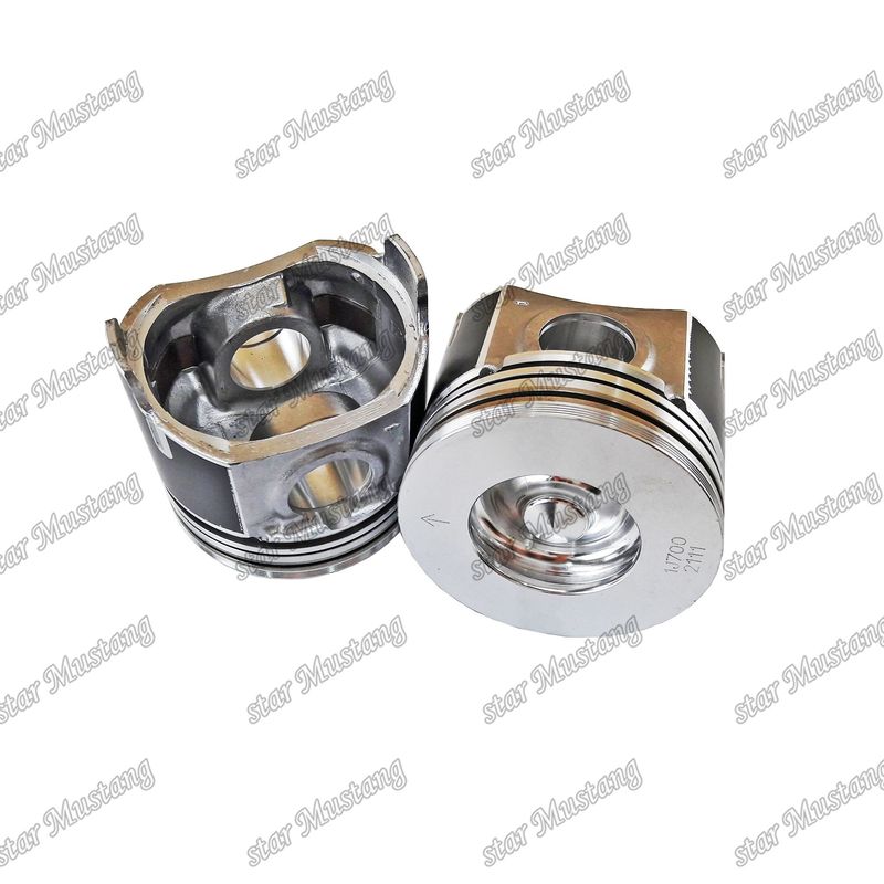 피스톤 V2607 CR 큐보타 엔진 부품을 위한 연소실 45.5mm 1J700-21110