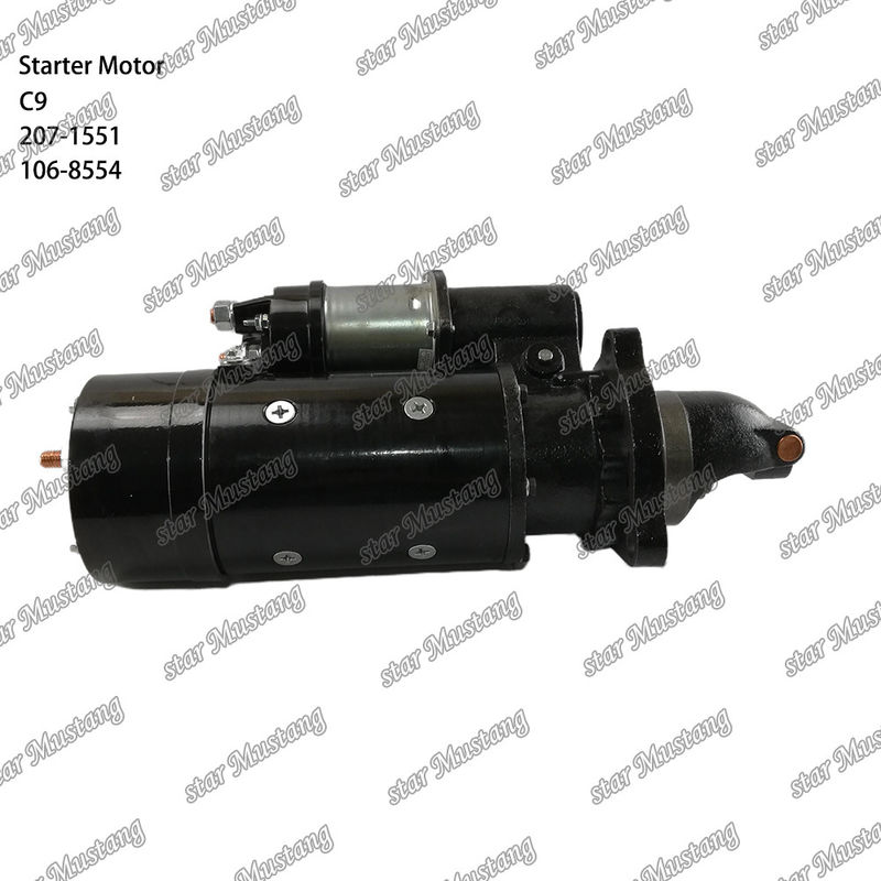 엔진 시작 모터 C9 11T 207-1551 106-8554 Caterpillar 엔진 예비 부품
