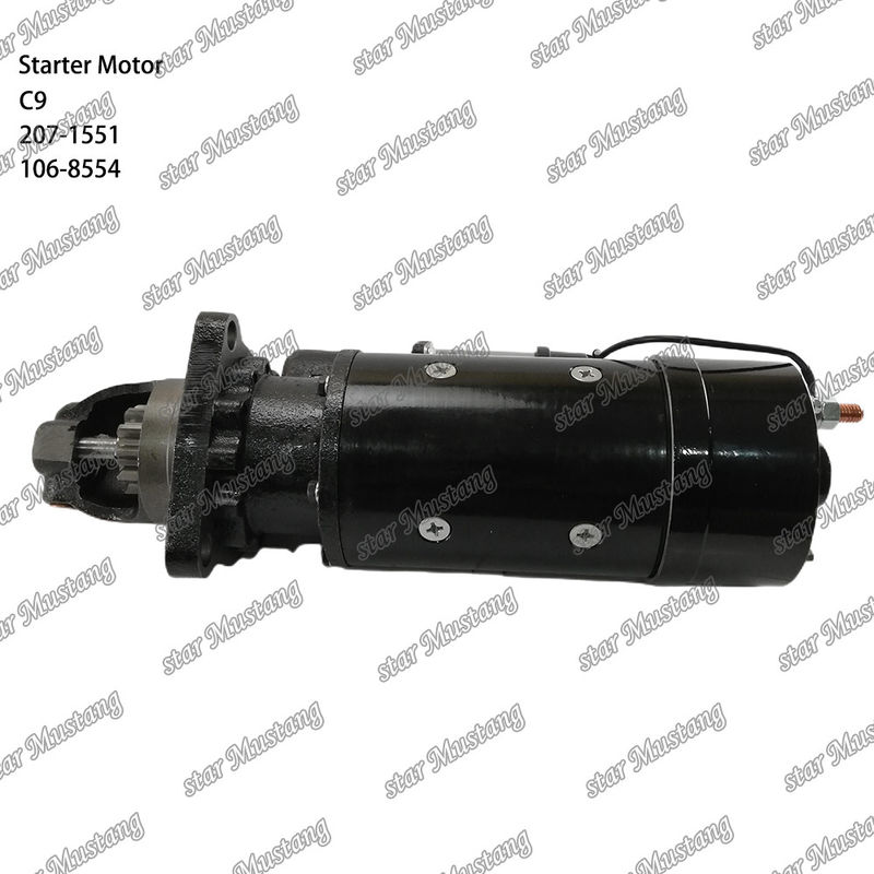 엔진 시작 모터 C9 11T 207-1551 106-8554 Caterpillar 엔진 예비 부품