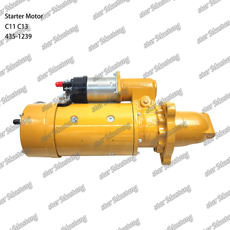 엔진 시작 모터 C11 C13 435-1239 Caterpillar 엔진 예비 부품