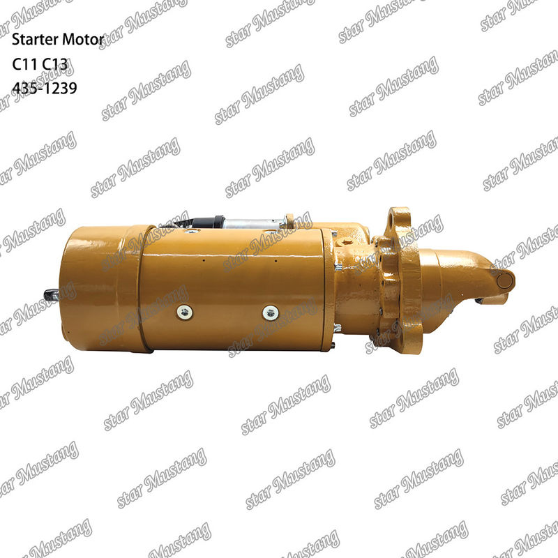 엔진 시작 모터 C11 C13 435-1239 Caterpillar 엔진 예비 부품