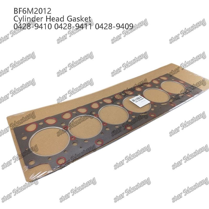 실린더 헤드 가스켓 BF6M2012 아스베스트 0428-9410 0428-9411 0428-9409 Deutz 엔진 예비 부품
